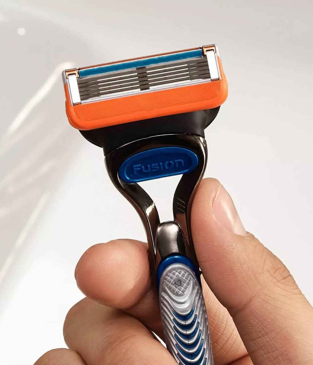 دسته تیغ ژیلت مردانه Gillette مدل فیوژن FUSION 5 دارای 1 یدک - Image 3