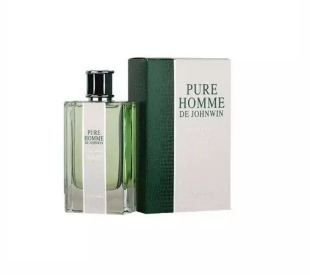 عطر ادکلن مردانه پور آن هوم دی کرون مدل پیور هوم د جانوین (Johnwin Caron Pour Un Homme) حجم 100 میل