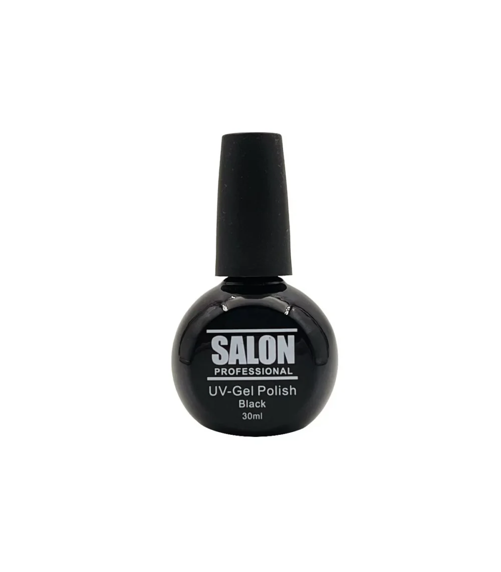 لاک ژل مشکی 30 میل سالن SALON