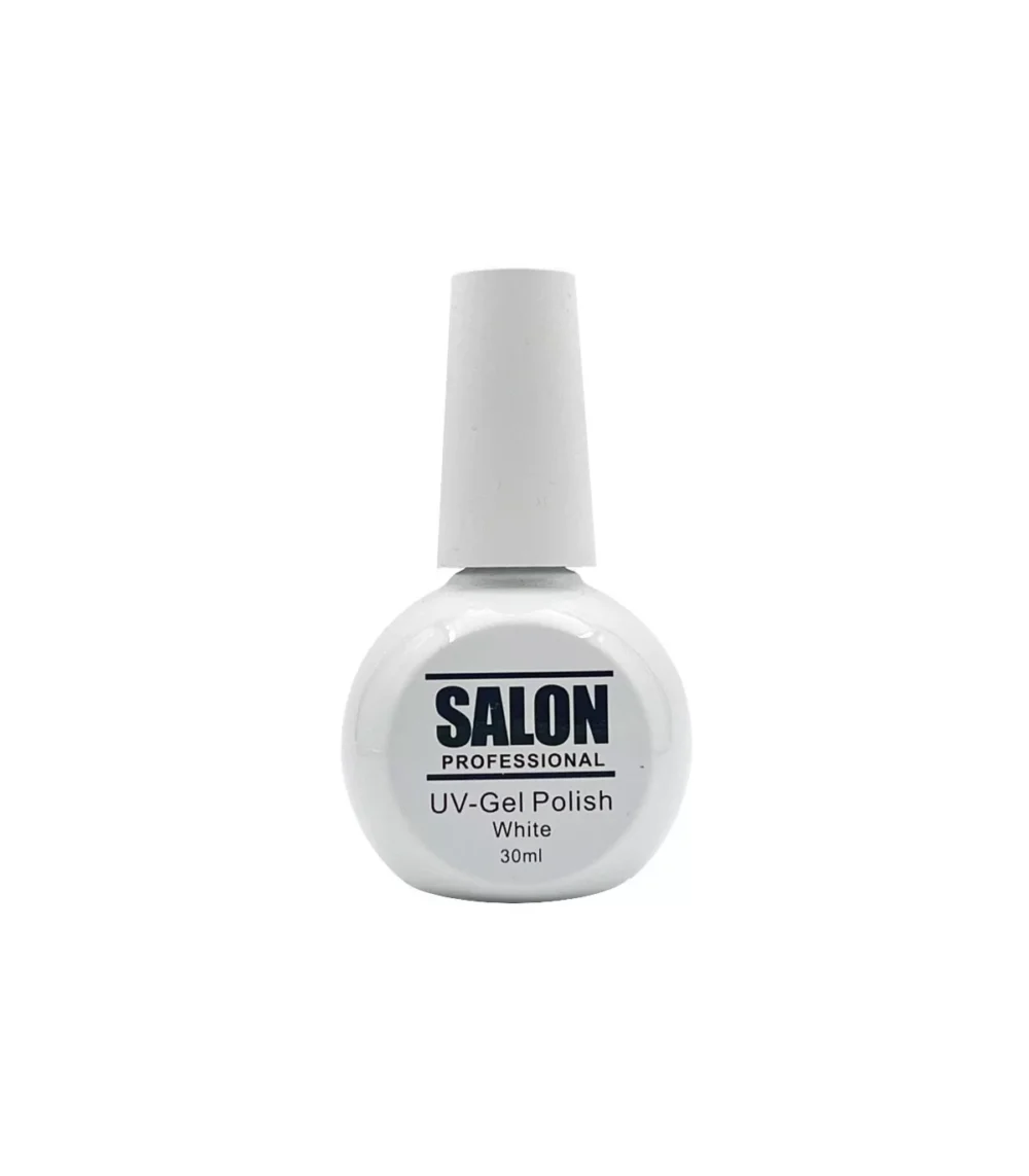 لاک ژل سفید 30 میل سالن SALON