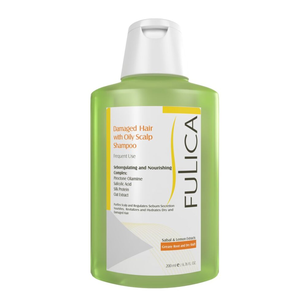 شامپو مخصوص موهای چرب فولیکا حجم ۲۰۰ میل | Fulica Seboregulating Shampoo For Oily Hair 200ml - Image 3