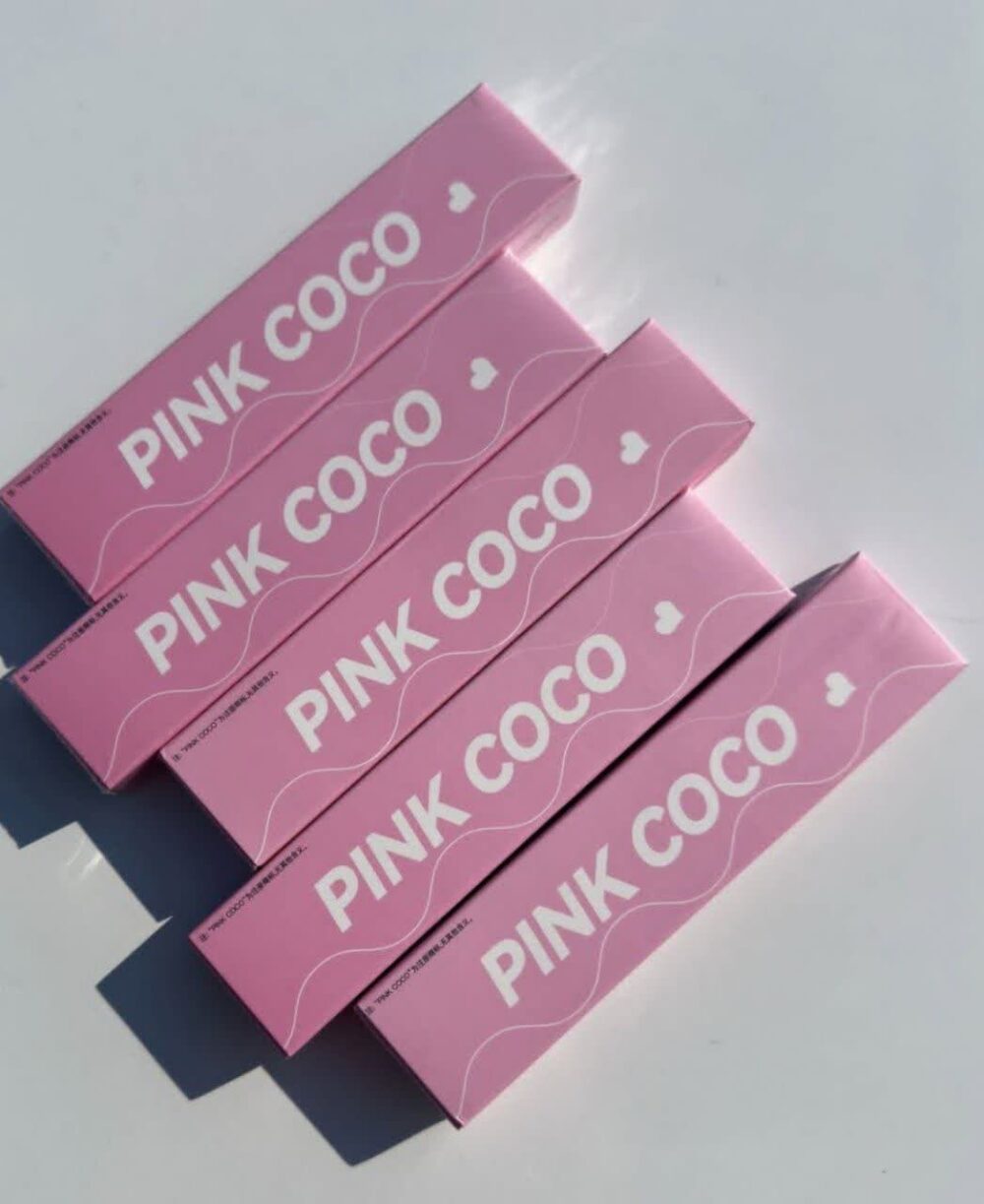 مداد چشم پیچی قهوه ای و زرشکی چری برند PINK COCO - Image 2