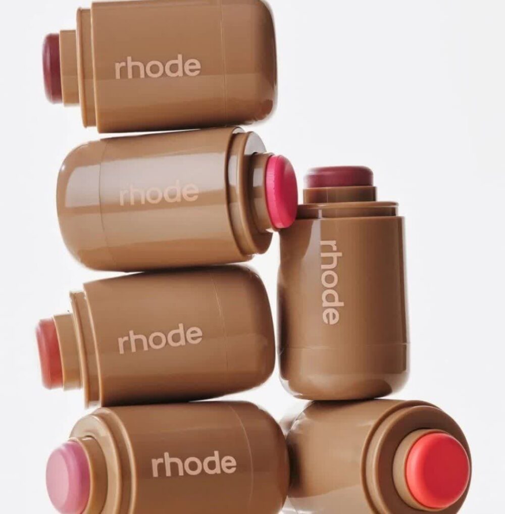 رژ گونه استیکی طرح رد rhode