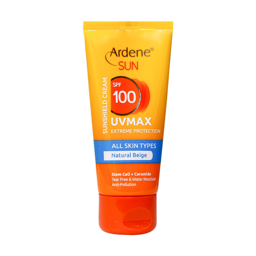 کرم ضد آفتاب SPF100 یو وی مکس آردن مناسب انواع پوست 50 گرم - Image 2