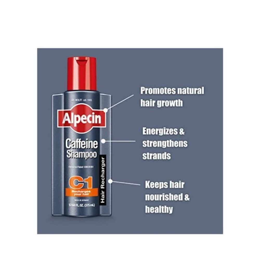 شامپو ضد ریزش آلپسین مدل Alpecin Caffeine Shampoo C1 - Image 2