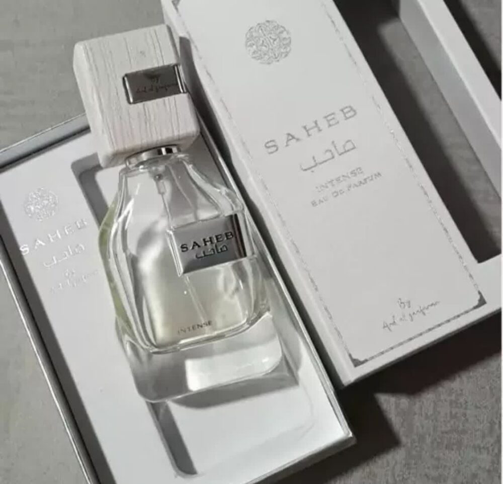 عطر ادکلن صاحب اینتنس سفید ارض الزعفران Saheb Intense(لطافه) - Image 2