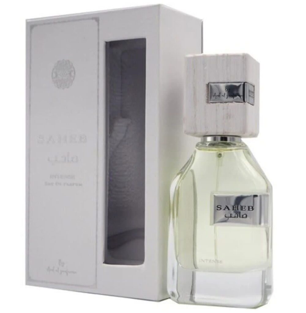 عطر ادکلن صاحب اینتنس سفید ارض الزعفران Saheb Intense(لطافه) - Image 4