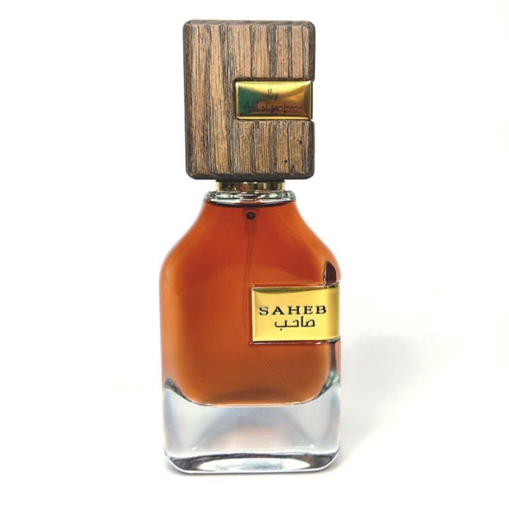 عطر ادکلن صاحب Saheb قهوه ای مردانه ارض الزعفران (لطافه) - Image 2