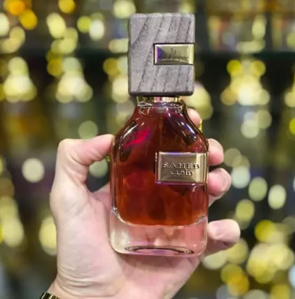 عطر ادکلن صاحب Saheb قهوه ای مردانه ارض الزعفران (لطافه) - Image 4