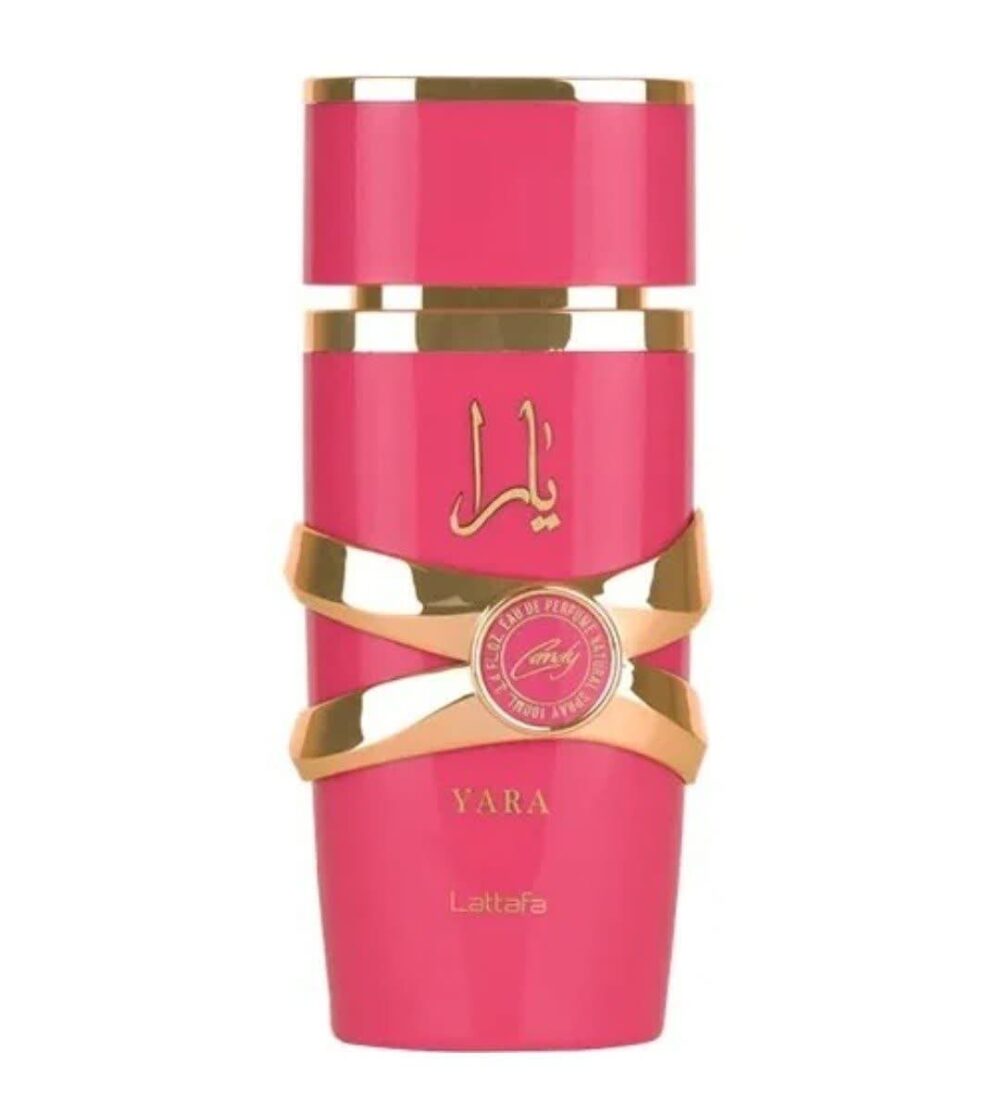 عطرادکلن عربی زنانه یارا کندی سرخابی لطافه ۱۰۰ میل - Image 2