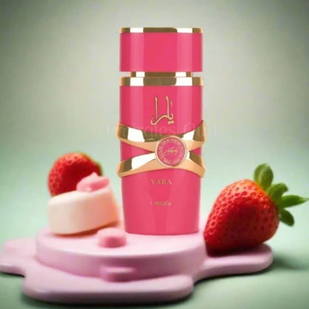 عطرادکلن عربی زنانه یارا کندی سرخابی لطافه ۱۰۰ میل - Image 3