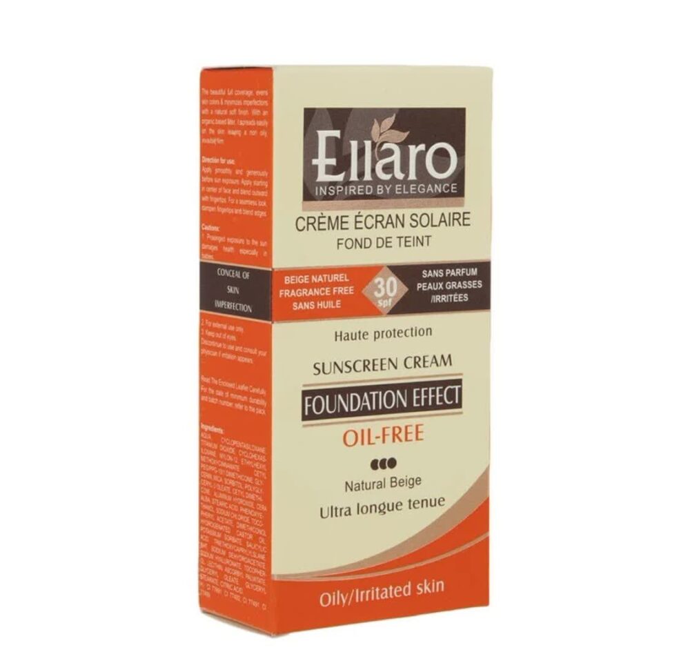 کرم ضد آفتاب رنگی الارو با SPF30 مناسب انواع پوست حجم 40 میلی لیتر - Image 2