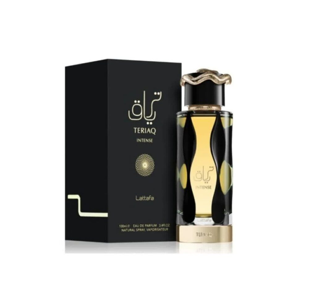 عطر ادکلن تریاق اینتنس مشکی لطافه Lattafa Teriaq Intense