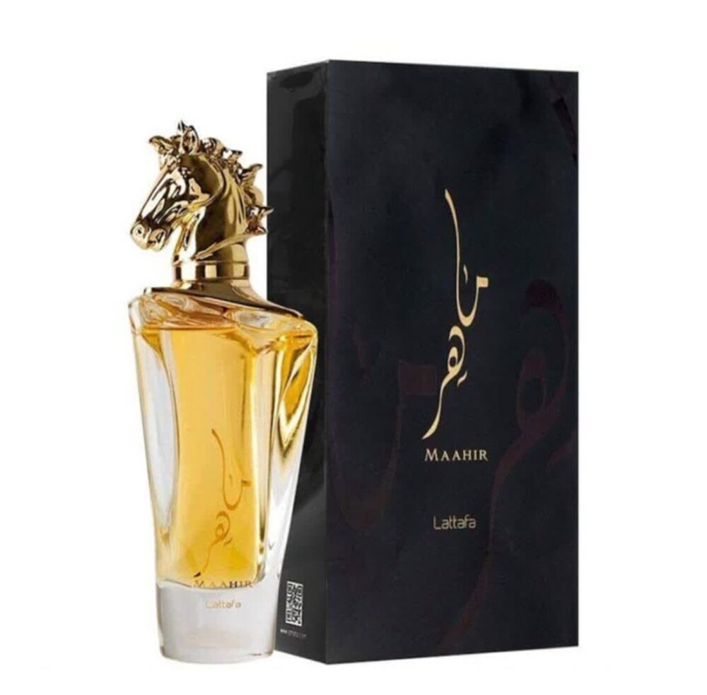 ادکلن ماهر طلایی لطافه (ماهیر لطافه) Lattafa Maahir - Image 2