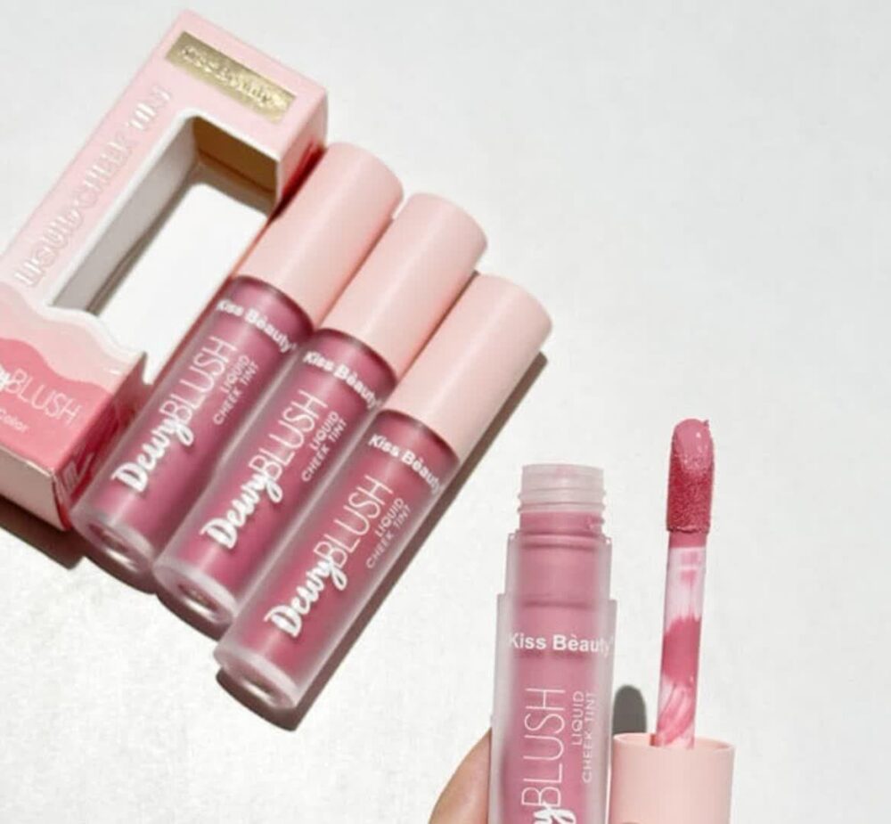رژگونه مایع کیس بیوتی مدل Dewy Blush - Image 2