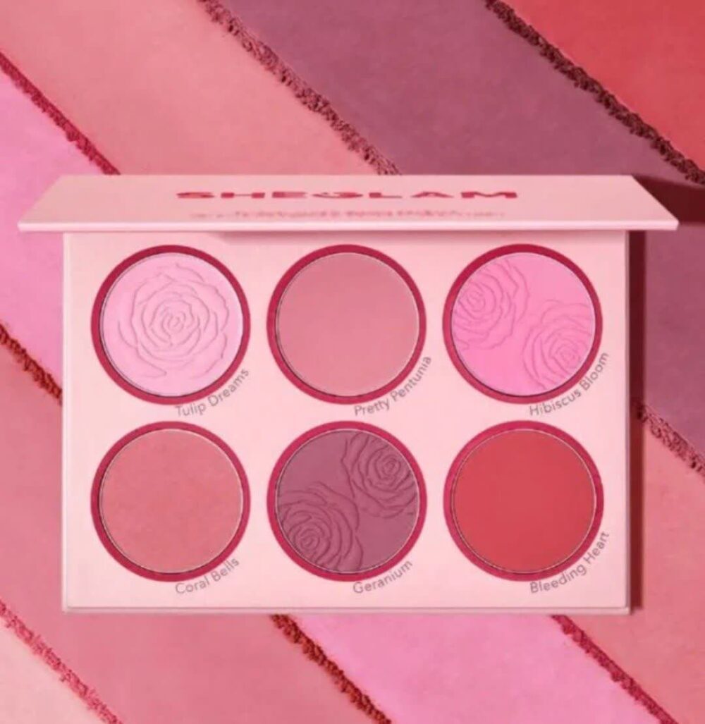 پالت رژ گونه 6 تایی شیگلم SHEGLAM - Image 3