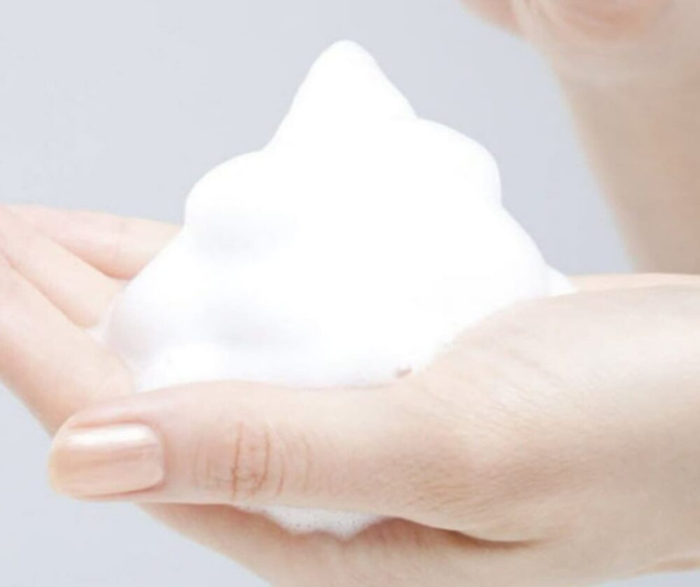 فوم شستشو صورت پمپی طرح گلBaby Powder - Image 4