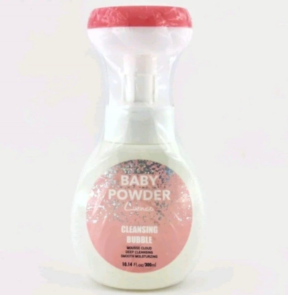 فوم شستشو صورت پمپی طرح گلBaby Powder