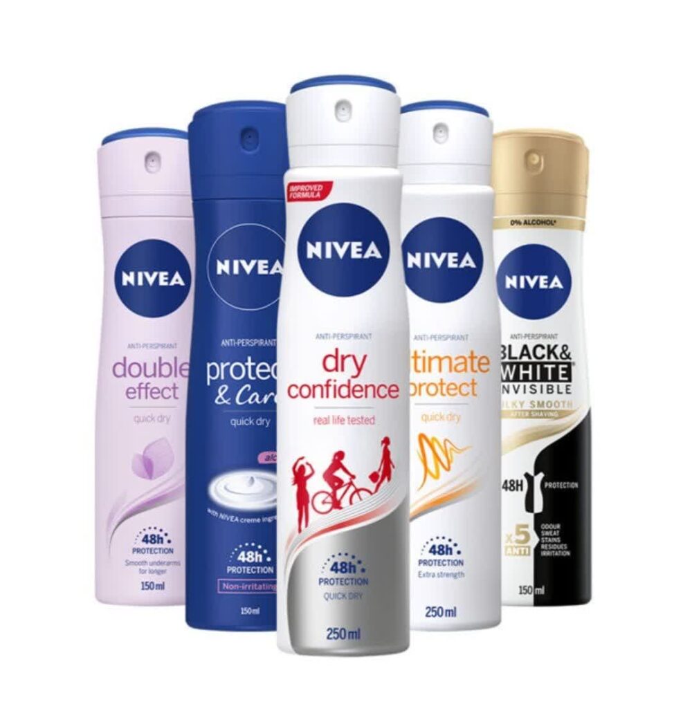اسپری دئودرانت زنانه نیوا Nivea حجم 150 میلی لیتر