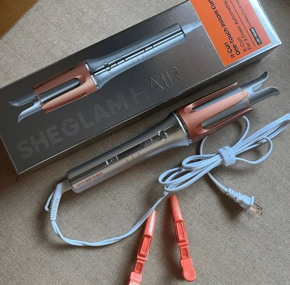 دستگاه کرلی مو اتوماتیک چرخشی شیگلم Sheglam
