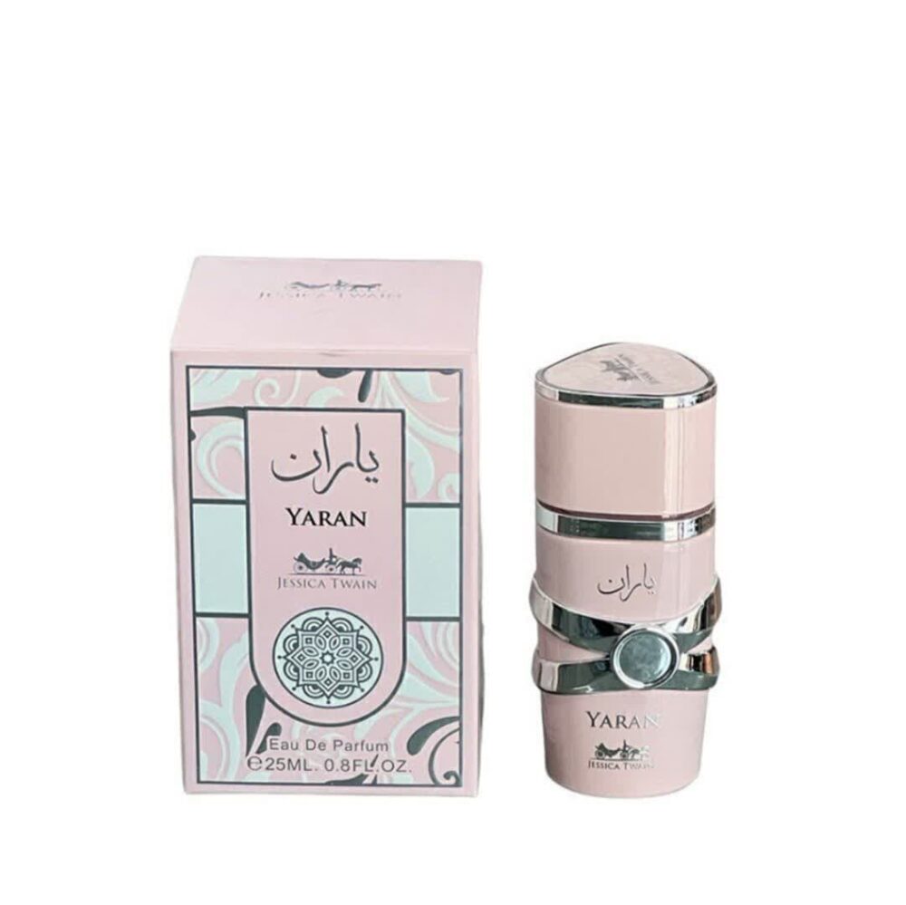 ادکلن مینی یاران رایحه یارا صورتی جسیکا تواین زنانه ۲۵میل Yaran