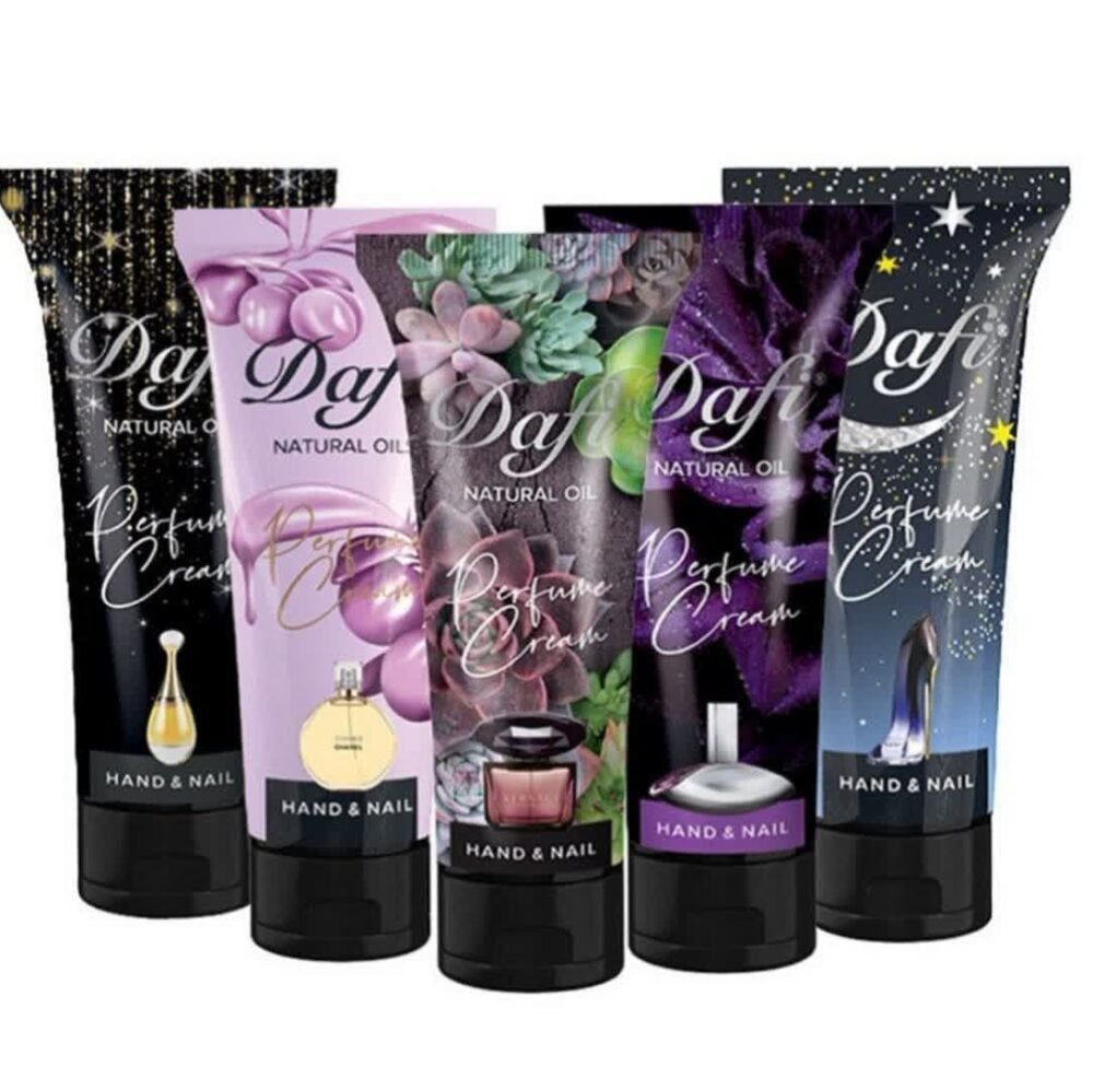 کرم مرطوب کننده عطری دست و ناخن دافی مدل زنانه حجم 75میل