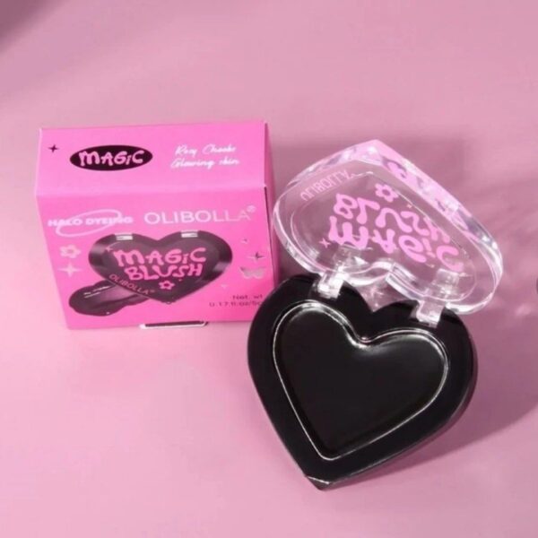 رژگونه حرارتی قلبی اولیبولا مدل Magic Blush