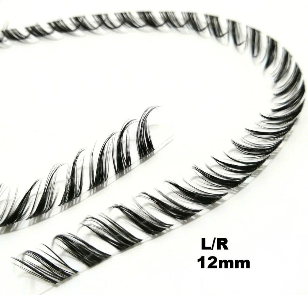 مژه ریسه ای فیشر روباهی فاکس سایز 12(جفت چپ و راست) - Image 2