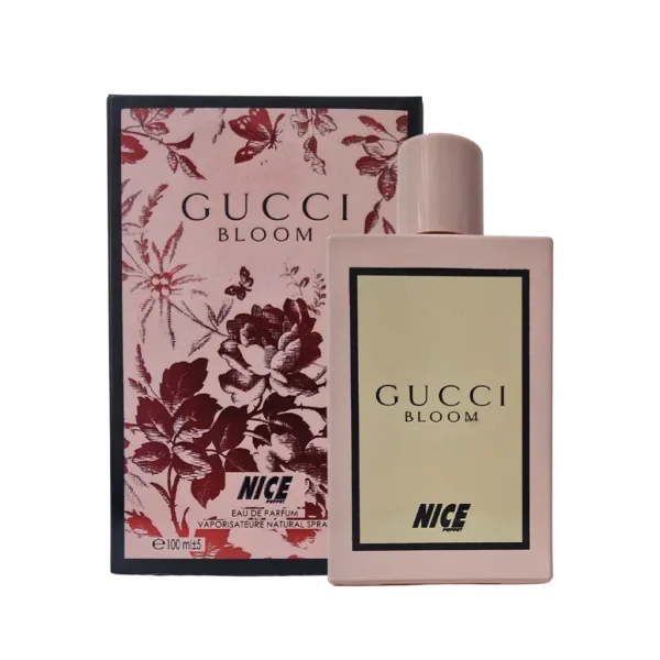 ادکلن زنانه نایس Nice مدل گوچی بلوم Gucci Bloom حجم 100 میلی لیتر