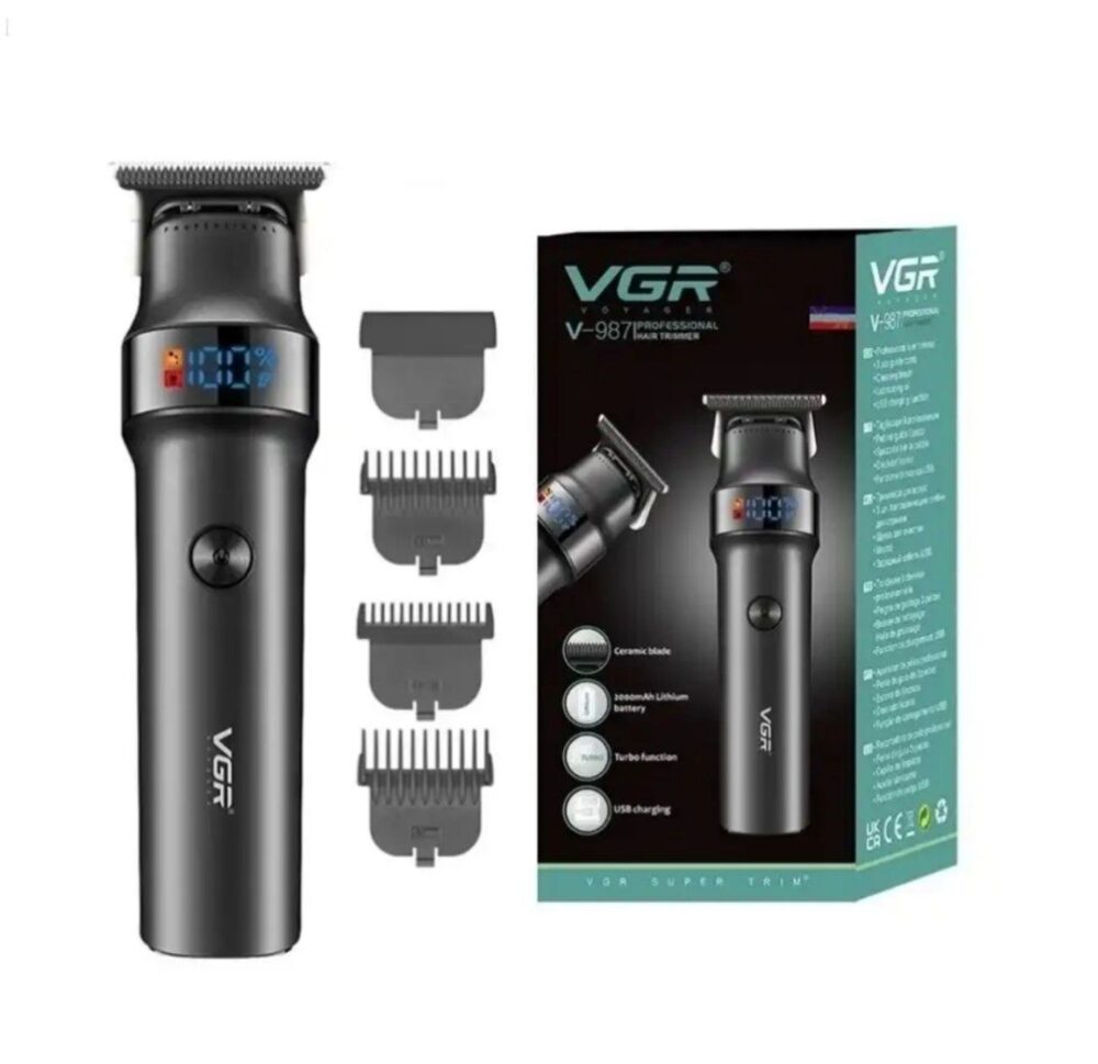 ماشین اصلاح سر و صورت،بدن وی جی آر مدل V-987 - Image 4