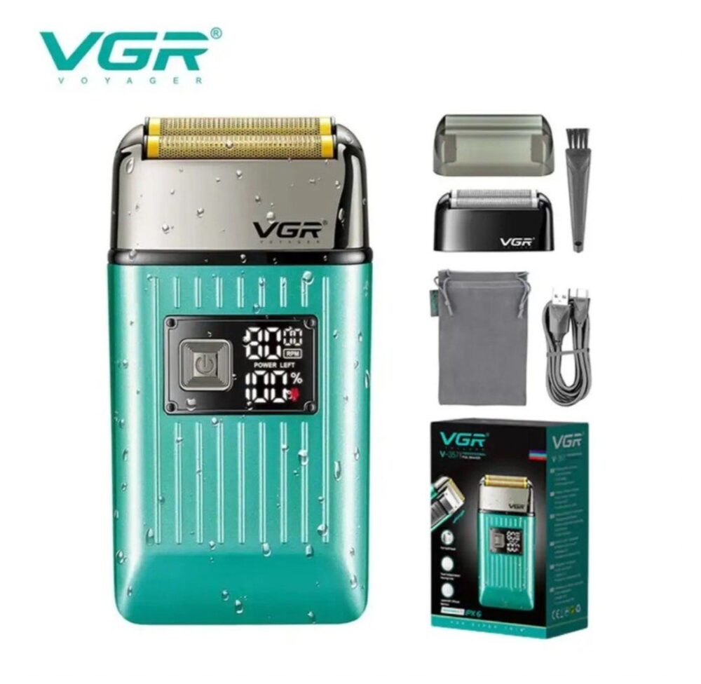 شیور حرفه ای صورت وی جی ار مدل v-357