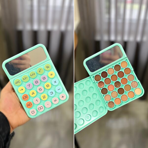 پالت سایه چشم مدل ماشین حساب برند Bigger رنگ سبز