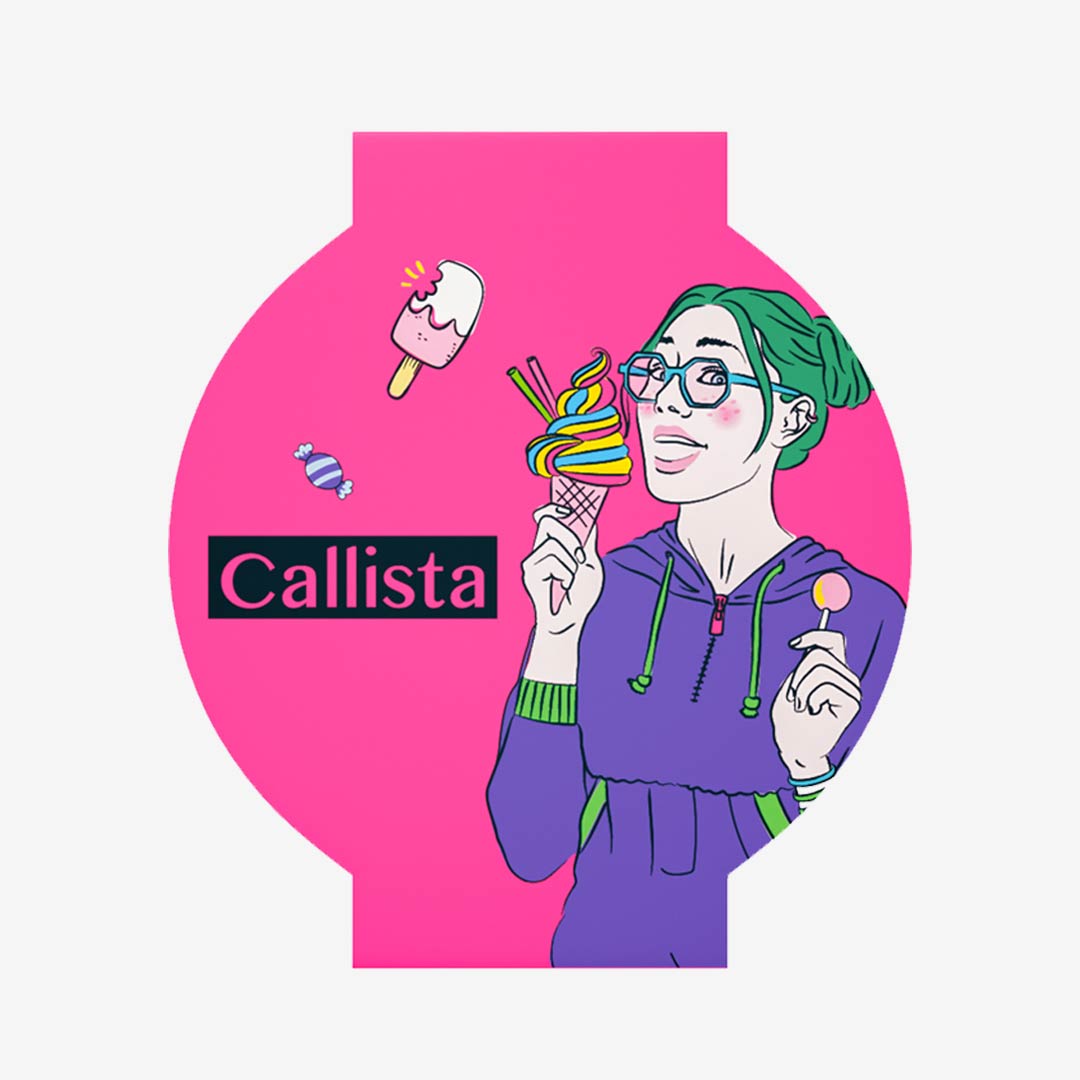 رژ گونه کالیستا مدل Color and Art - Image 2