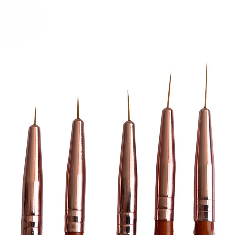 قلم طراحی ناخن 5 تایی چوبی امپریال - Image 2