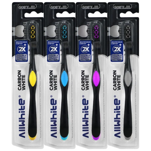 مسواک کربن وایت سافت آل وایت