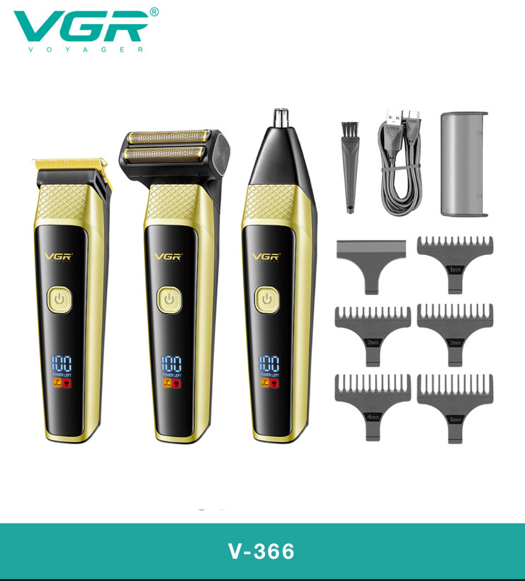 کیت۳کاره مردانه VGRمدلVL-366پروفیشنال