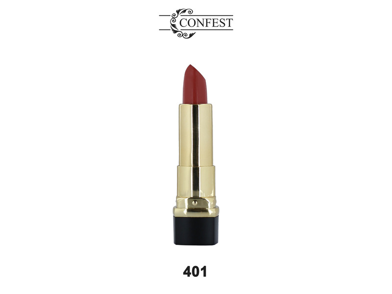 رژلب جامد مات کانفست Confest lipstick کد 401 - Image 4
