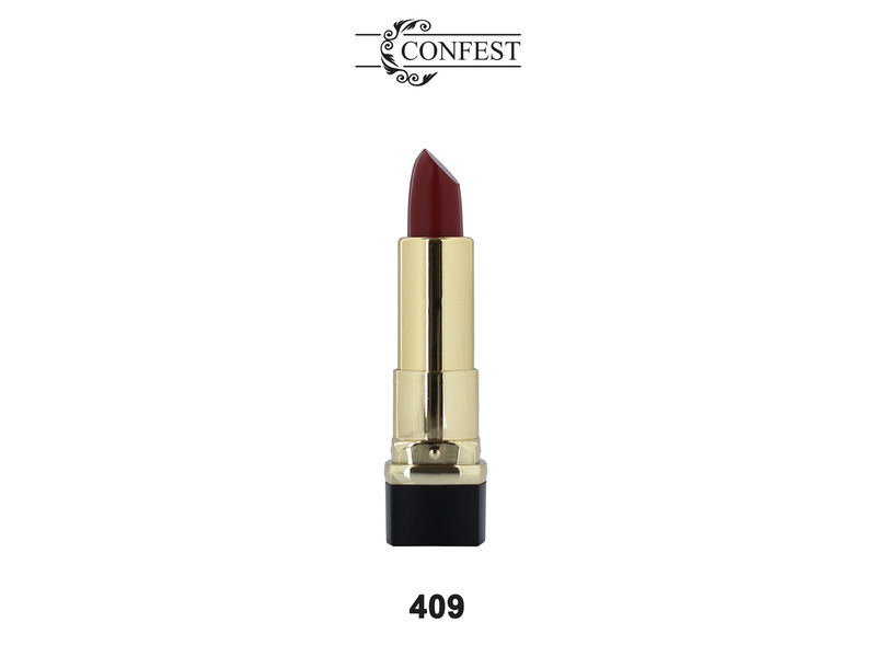 رژلب جامد مات کانفست Confest lipstick کد 409 - Image 4
