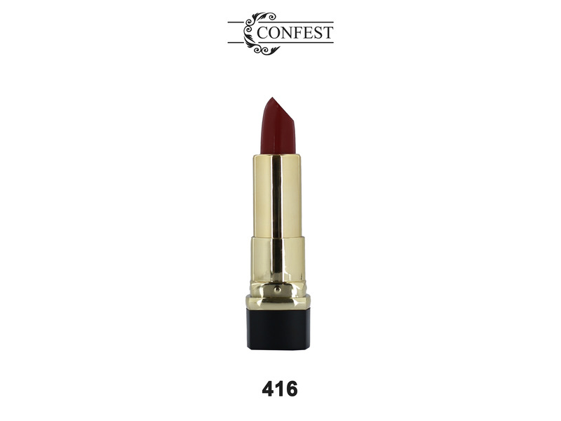 رژلب جامد مات کانفست Confest lipstick کد 416 - Image 4