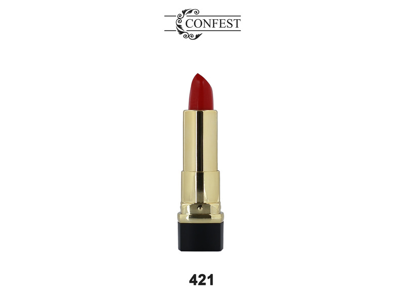 رژلب جامد مات کانفست Confest lipstick کد 421 - Image 4