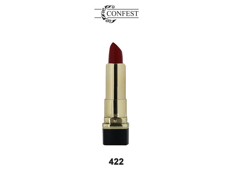 رژلب جامد مات کانفست Confest lipstick کد 422 - Image 4