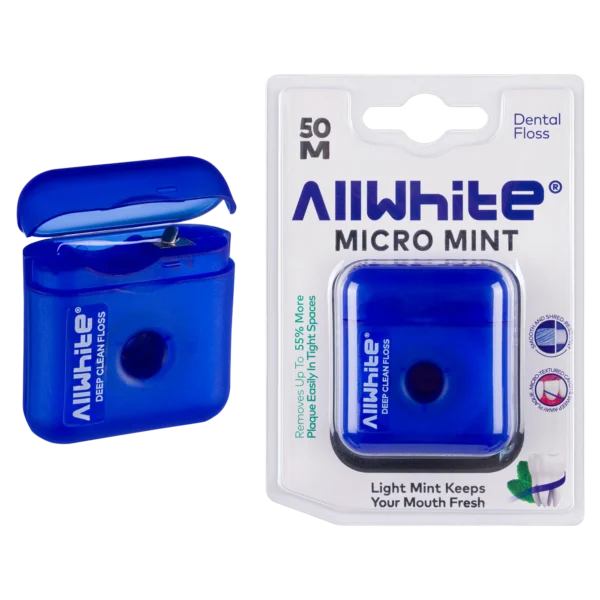 نخ دندان متری آل وایت با اسانس نعنا مدل Micro Mint