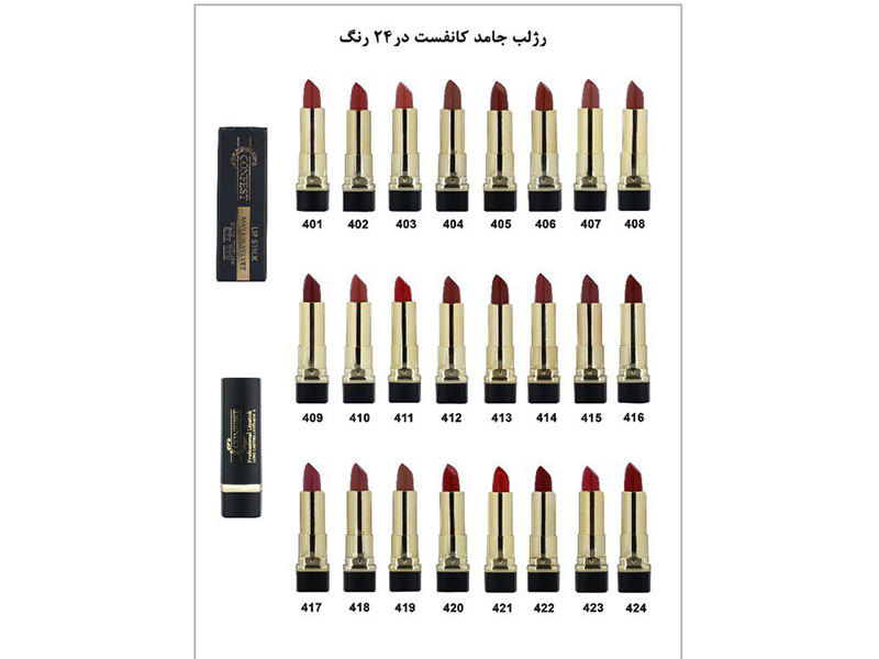 رژلب جامد مات کانفست Confest lipstick کد 403 - Image 5