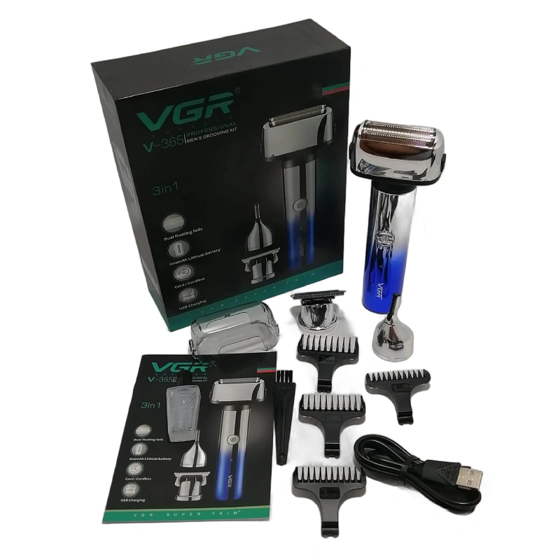 ماشین اصلاح سه کاره وی جی آر مدل V-365 - Image 3