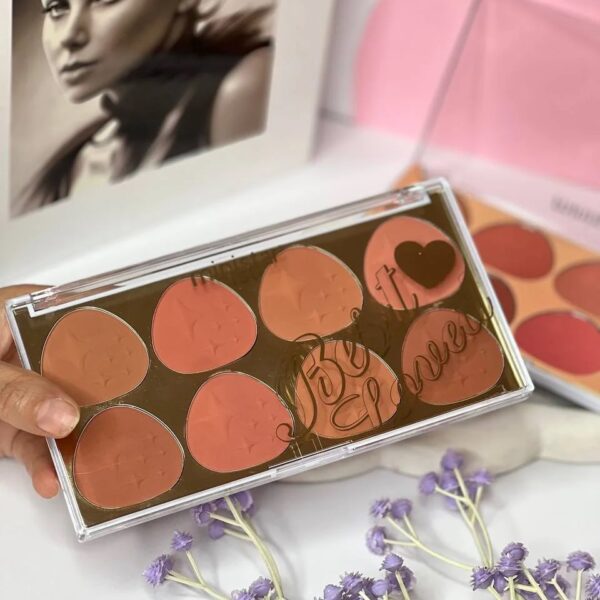 پالت رژگونه 8 رنگ مینی استارMini Star