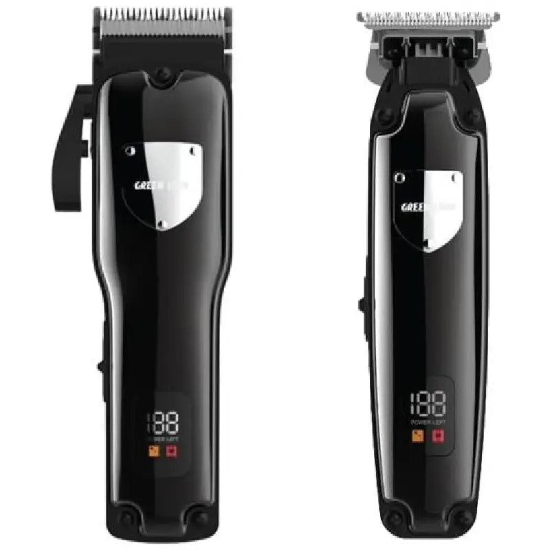 ماشین اصلاح مردانه ست 2 تایی گرین لاین مدل GNPTRMDUO - pro trim duo hair clipper green lion - Image 2