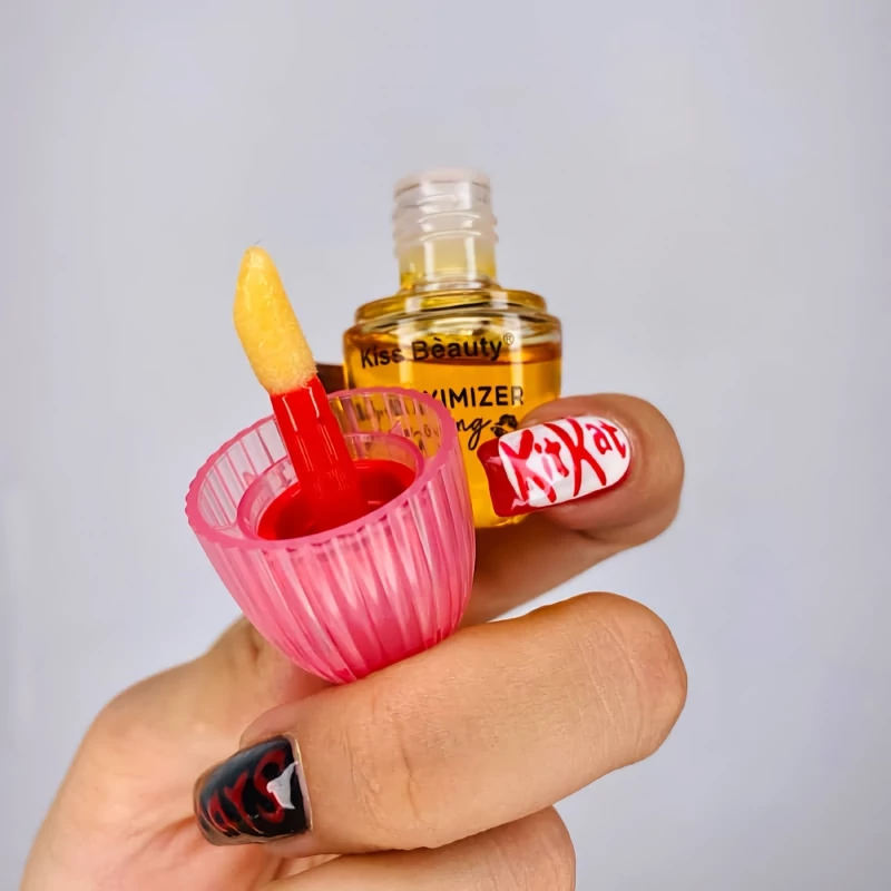 حجم دهنده لب (lip oil) گربه ای کیس بیوتیKISS BEAUTY - Image 3