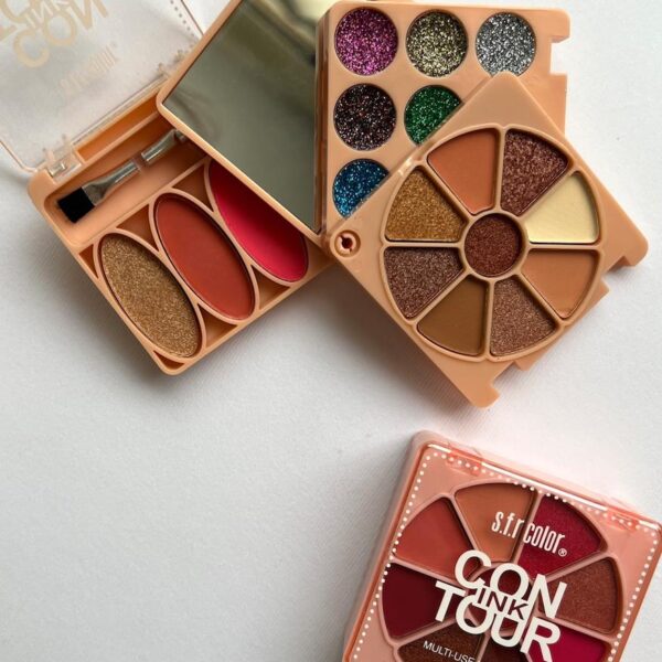 پالت سایه چرخشی مربعی sfrcolor پالت سایه طبقاتی