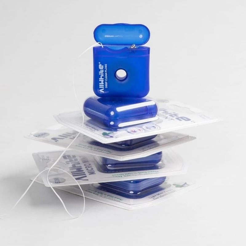 نخ دندان متری آل وایت با اسانس نعنا مدل Micro Mint - Image 2