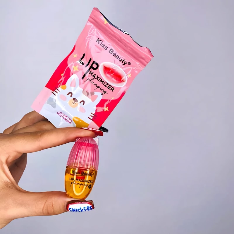 حجم دهنده لب (lip oil) گربه ای کیس بیوتیKISS BEAUTY - Image 2